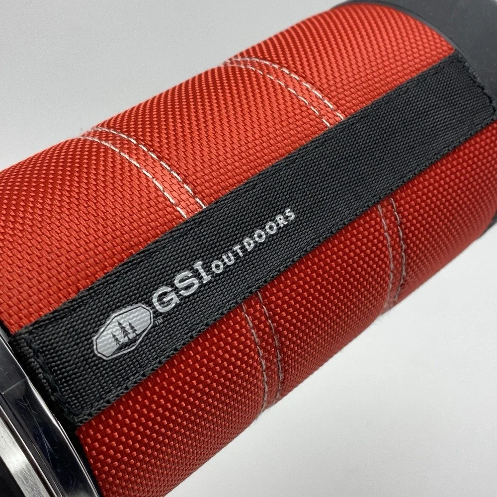 GSI Outdoors Commuter‎ Javapress Red Coffee or Tea Travel Tumbler French Press